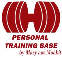 Logo English Speaking PERSONAL TRAINING BASE Tags Personal Trainer Life Coach Ernährungsberater Mary aus Berlin Moabit Wedding Mitte Gesundbrunnen Charlottenburg